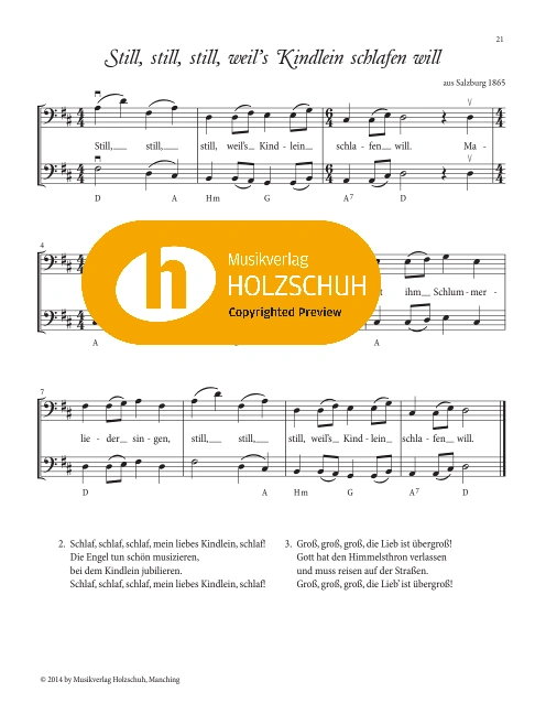 Still, still, still, weils Kindlein schlafen will